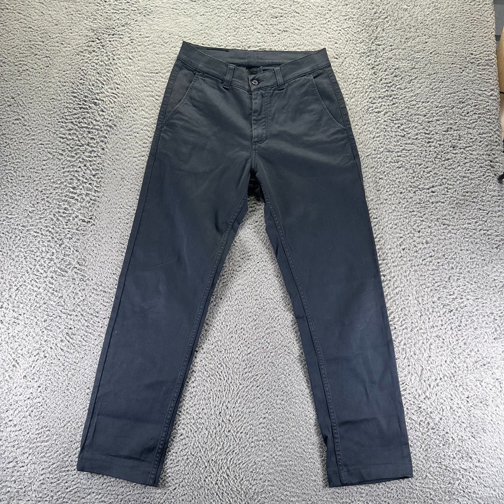 Velour Adan Pant Mens 28x28 Blue Cotton Chino Straight Preppy Business Stretch